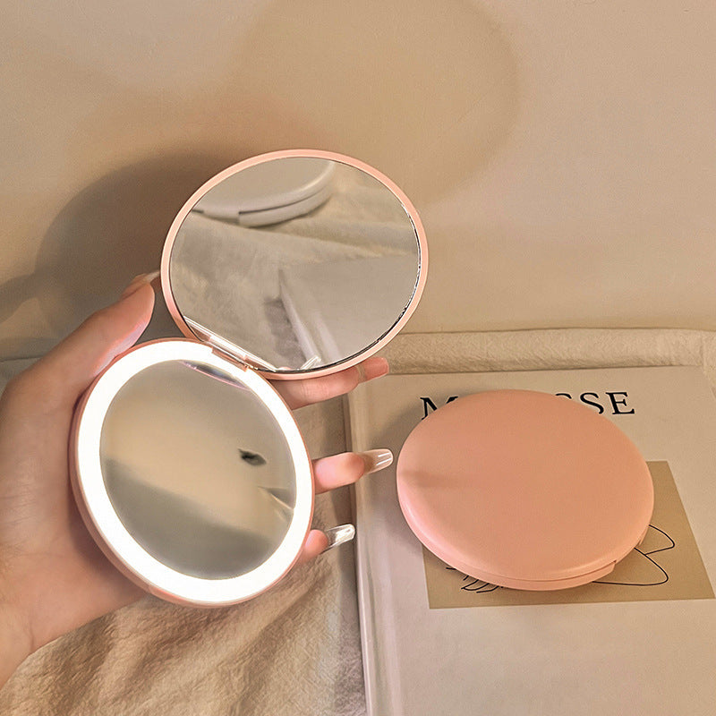 LuxeGlow Mini Mirror